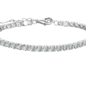 RSB-220 Moissanite Diamond White Tennis Bracelet (This product is in beta and requires 30 days for production)